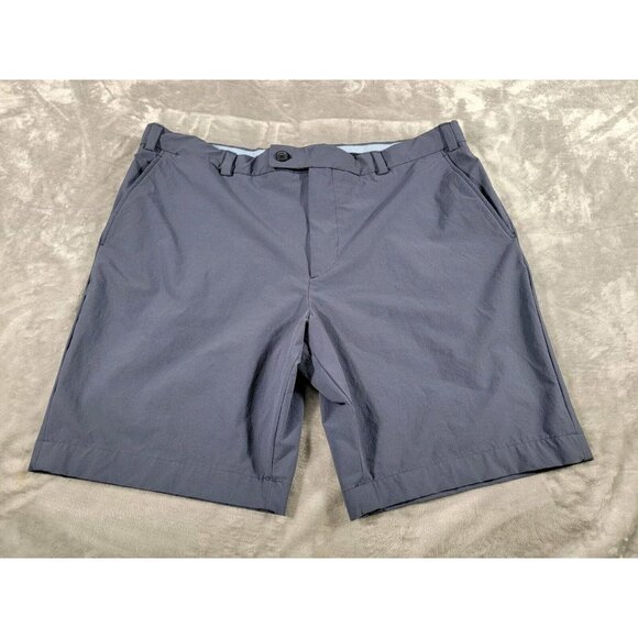 Brooks Brothers Red Fleece‎ Chino Performance Golf Shorts Mens Blue 40, pockets - Picture 1 of 6